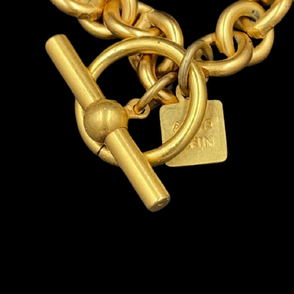 Vintage 1980’s Anne Klein Snowflake Necklace - Picture 8 of 8